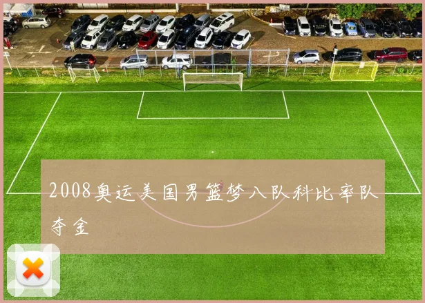 2008奥运美国男篮梦八队科比率队夺金